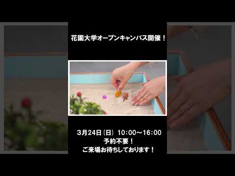 花園大学オープンキャンパス紹介動画#shorts