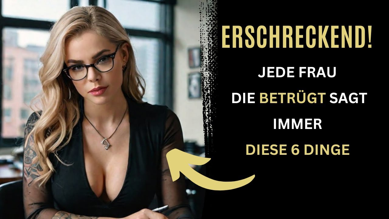 😲Wenn eine Frau betrügt, ist dies das erste, was sie zu dir sagt | Stoizismus