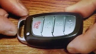 Hyundai key fob battery replacement (Sonata/ Elantra/ Tuson/ Azera/ Grandeur)