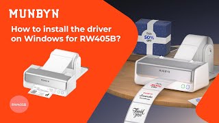 How to install the driver on Windows for RW405B with USB cable 