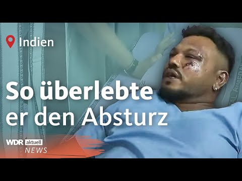 Überlebender des Flugzeugabsturzes in Ahmedabad: Das Wunder von Sitz 11A | WDR aktuell