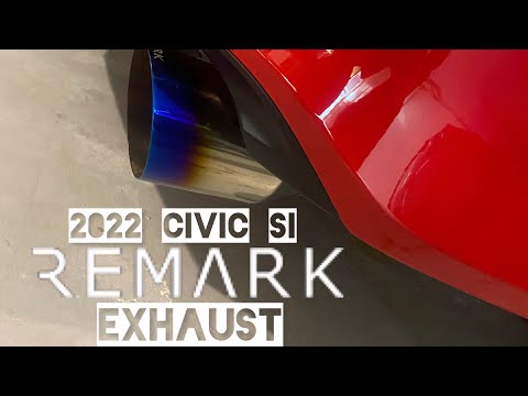 Installing and testing Remark Catback Exhaust on my 2022 Civic Si Sound Clip!