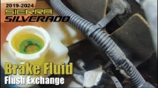 2019-2024 Sierra/Silverado: Brake Fluid Exchange/Flush