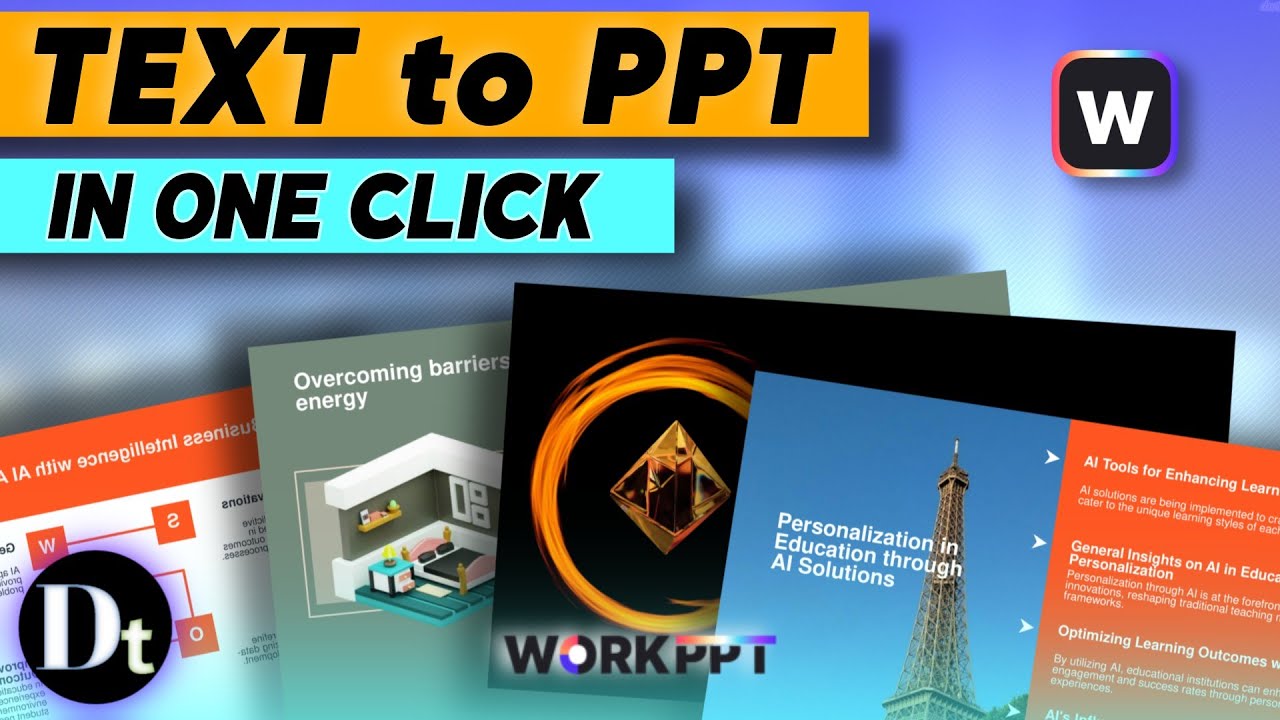 Create Stunning Presentations in Seconds with AI | WorkPPT Review