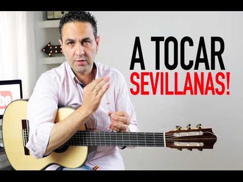 HOW TO PLAY EASY SEVILLANAS (COMPLETE AND STRUMPS) (Jerónimo de Carmen TUTORIAL)