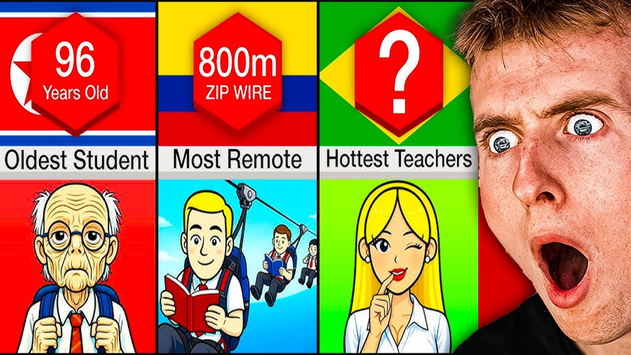 School World Records By Country!