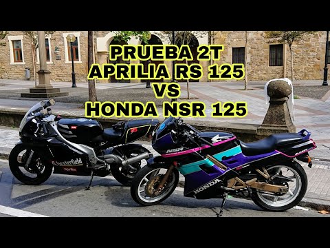 Test 2T APRILIA RS 125 VS HONDA NSR 125 AND FORD FOCUS RS +400 HP