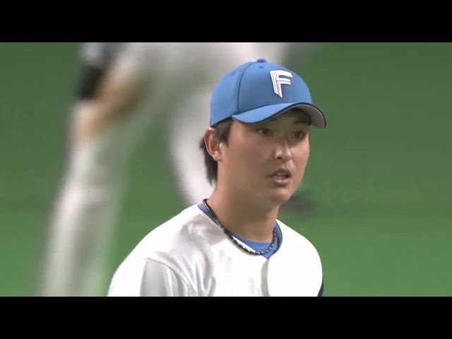 【7回表】ファイターズ・石川直也 2者連続三振を奪い流れを引き寄せる!! 2022年5月22日 北海道日本ハムファイターズ 対 埼玉西武ライオンズ