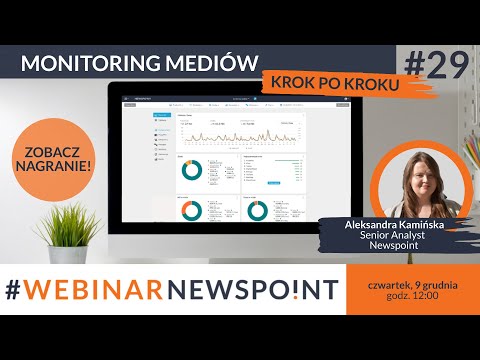 Monitoring mediów krok po kroku – Webinar Newspoint