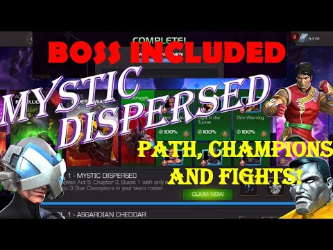 Mystic Dispersed | Carina’s Challenge | Prof X, Colossus, Shang Chi | Marvel Contest of Champions