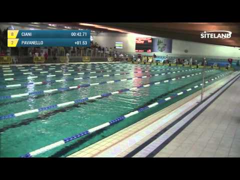 Serie 3 dei 100 Rana  Assoluti Maschi Master - Campionati Regionali Master 2015 VENETO e FRIULI VG