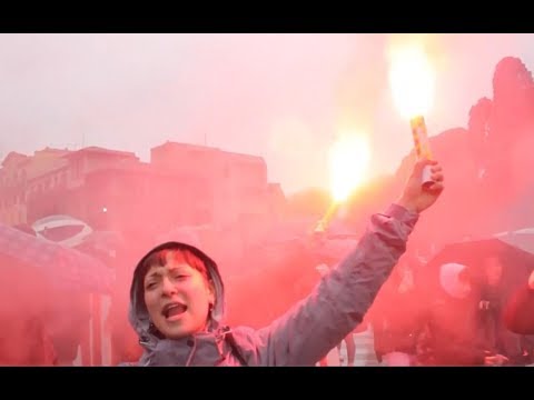Avanti Popolo - Bandiera Rossa ( clip )