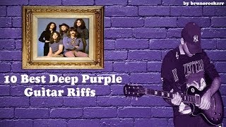 10 Best Guitar Riffs of Deep Purple - HD