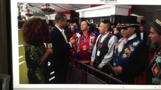 Northern Cree red carpet interview 2017