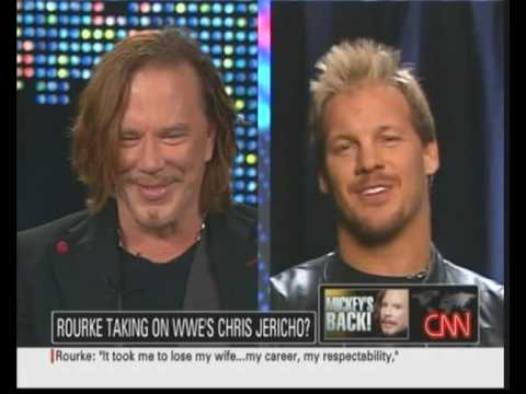 Chris Jericho and Mickey Rourke on Larry King