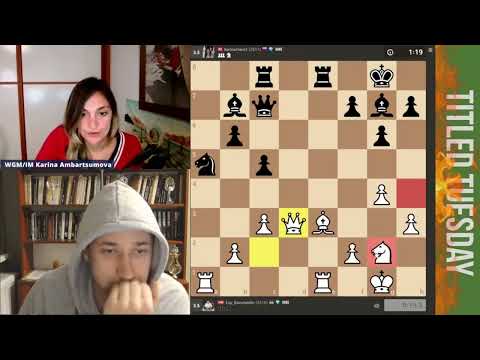 НЕ ДУМАЙ О ПЛОХОМ! ДУМАЙ О ХОРОШЕМ! // КОНСТАНТИН ЛОЙ vs КАРИНА АМБАРЦУМОВА // TITLED TUESDAY