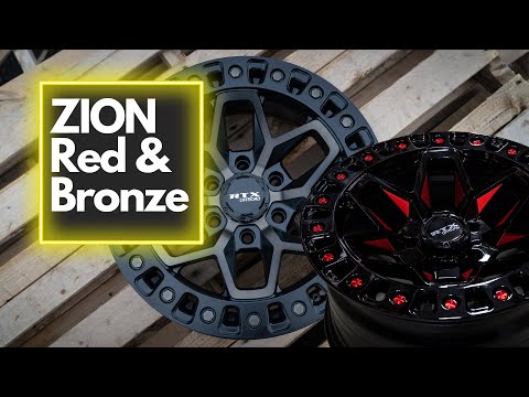 Zion Bronze & Red From RTX Wheels