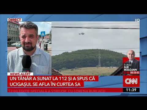 Criminalul din Mureş ar fi fost văzut în curtea unei gospodării