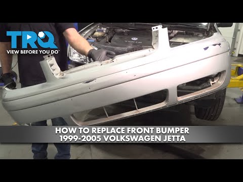 How to Replace Front Bumper 1999-2005 Volkswagen Jetta