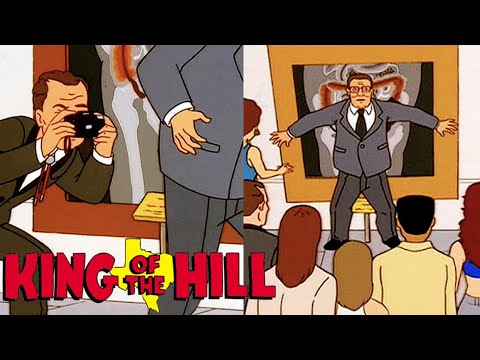 Hank's ASS in an Art Gallery  |  King of the Hill