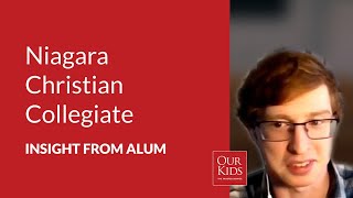 Niagara Christian Collegiate, Alumnus Video Review from Scott Sutherland