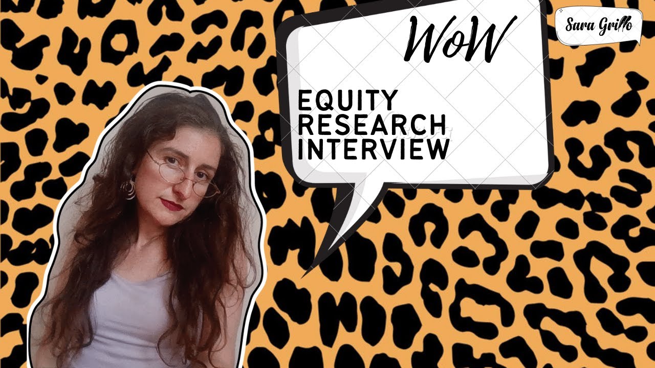 EQUITY RESEARCH INTERVIEW - Tips from ex-Lehman Analyst