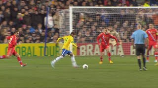 The Day When Neymar / Hulk / Marcelo Saved Brazil From Formidable Russia ( Brazil 1-1 Russia 2013 )