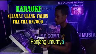 Download lagu SELAMAT ULANG TAHUN  KARAOKE  CHA CHA KN7000   VERSION mp3
