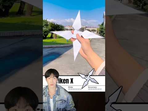naruto kunai shuriken paper tutorial #diy #viral #shortsfeed