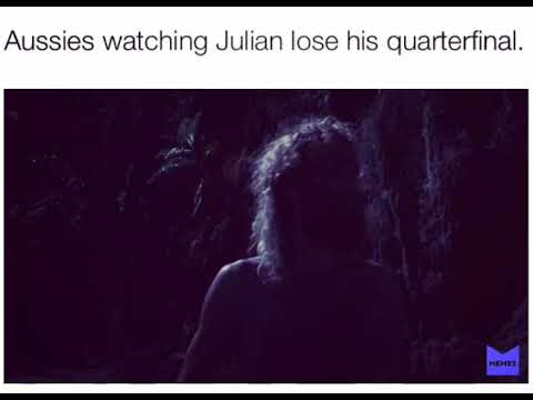 Aussies Watching Julians Quarterfinal