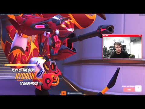 HYDRON WIDOW AND BASTION - POTG! OVERWATCH 2 TOP 500 SEASON 6