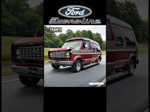 Thumbnail for Ford Econoline Evolution (1961-2025) by Car, Van