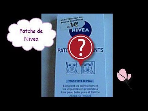 Les patchs de Nivea