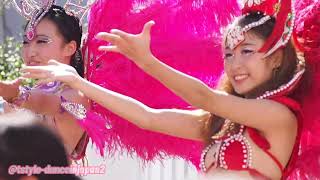 【学生 サンバ】必見！美人サンバダンサー【美女】japanese samba dancer チア Tバック