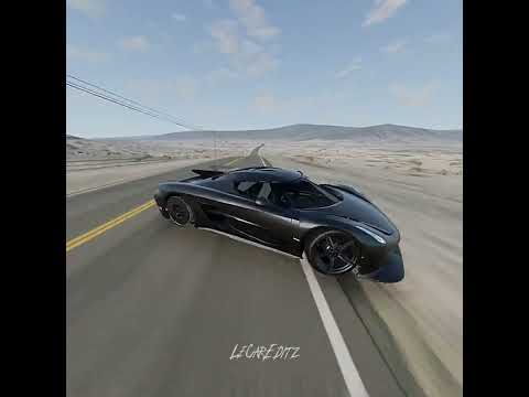 Koenigsegg Jesko ✈️ #shorts #edit #beamng #fxyoeditz