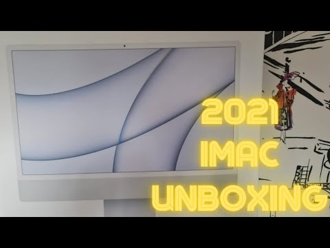 2021 iMac Silver unboxing and first impressions
