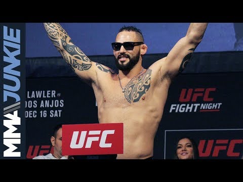 UFC Fight Night 140: Santiago Ponzinibbio open workout