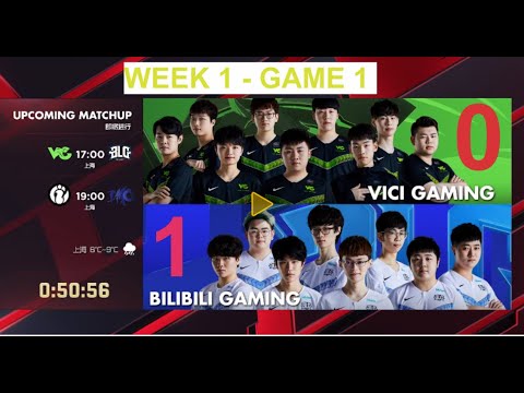VG vs BLG | 2020 LOL PRO League Spring Split - Week 1 | Vici vs Bilibili | Game 1 | BLG Win
