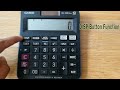 How To Use DISP Function On Calculator Easy Trick