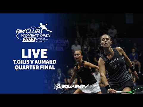 T.Gilis v Aumard - RMClub Women's Open 2022 - Quarter Finals