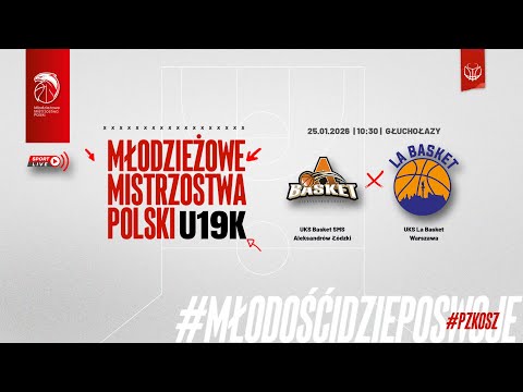 UKS Basket SMS Aleksandrów Łódzki - UKS La Basket Warszawa (1/4 MMP U19K)