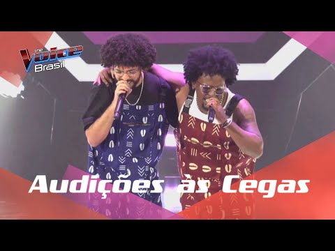 Artu and Leke sing "Hackearam-me" in the Blind Auditions | The Voice Brazil | 13ª season