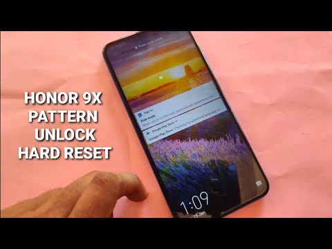 How To Unlock Pattern or Password Honor 9X (STK-L22) | Honor 9X Hard Reset