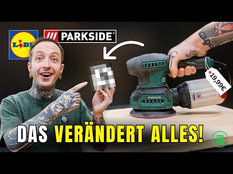 Ich wollte nur den 19€ PARKSIDE 3in1 Schleifer testen ???? und finde DAS im Paket! ???????? | Jonas Winkler