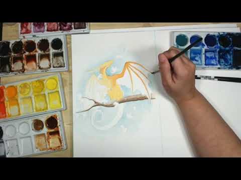 Autumn Dragon Tutorial for Patreon