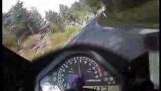 preview picture of video 'CBR1000RR Fireblade vs Porsche Alpine roads'