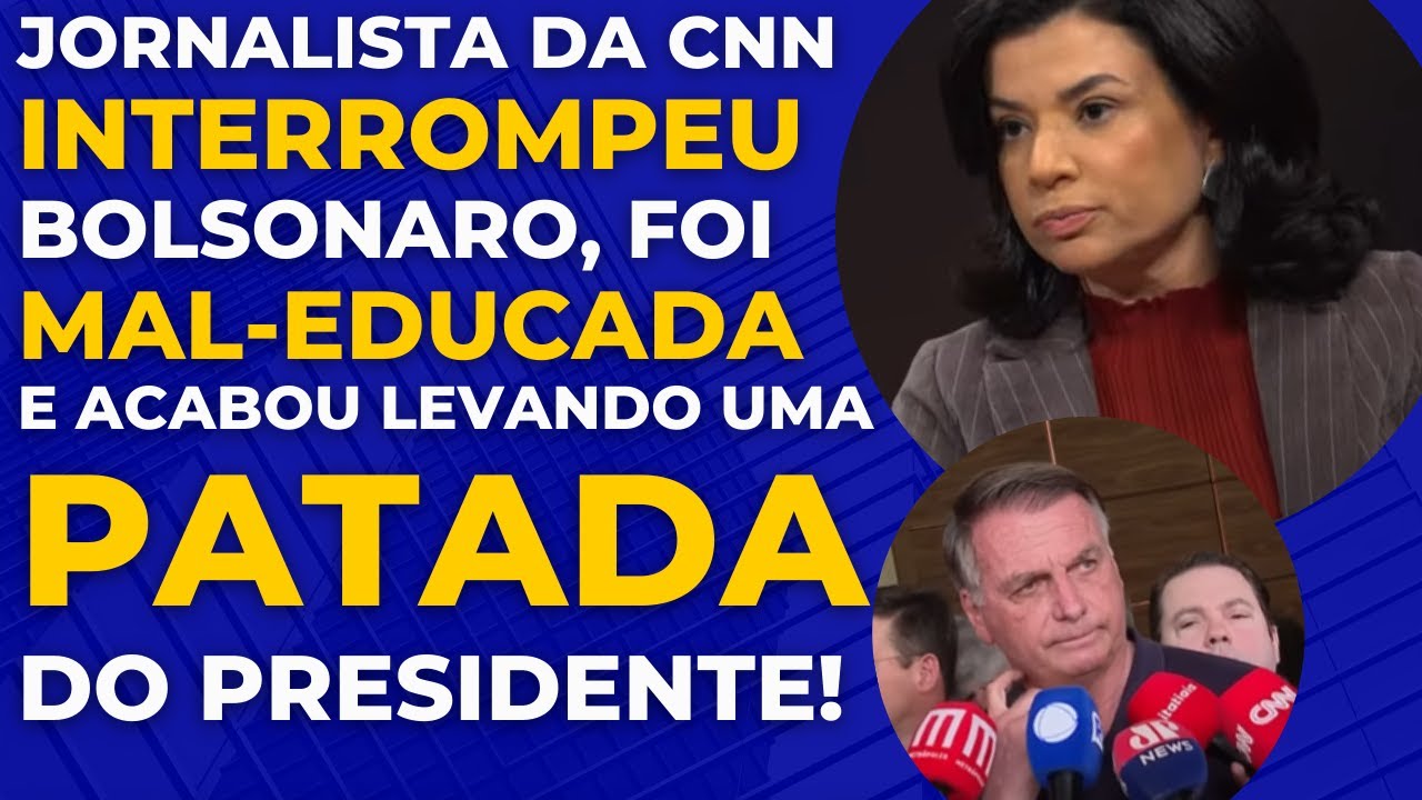 🚨BOLSONARO'S BEST INTERVIEW IN A LONG TIME! JOURNALIST WANTED A HEADLINE AND GOT ​​WHAT HE DESERVED