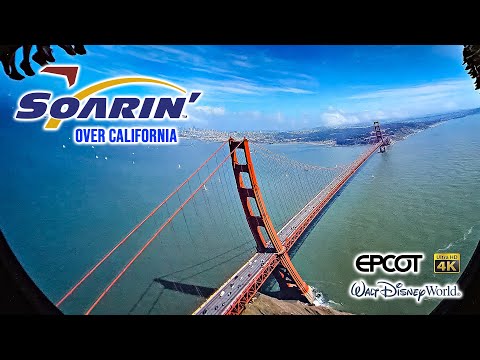 Soarin' Over California On Ride 4K POV EPCOT Walt Disney World 2023 10 27