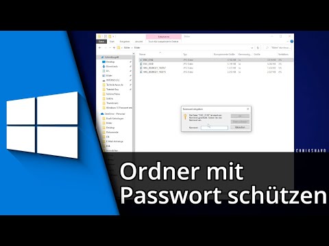 Windows 10 Ordner mit Passwort schützen ✅ Tutorial