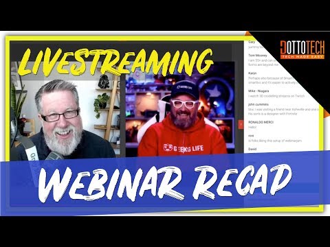 Live-Streaming Masterclass - Webinar Recap